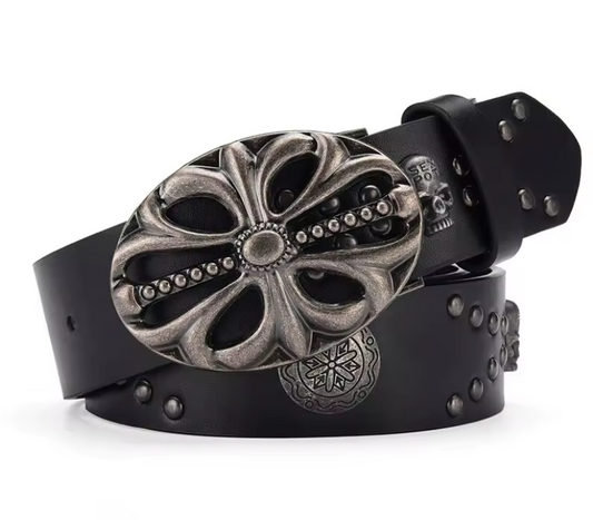 Gothic Black Belt Opium Style